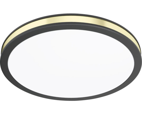 Rund taklampa med indirekt belysning