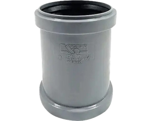 Dubbelmuff KACZMAREK ⌀50 mm Avloppsrör av plast