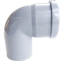 Avloppsrörböj med en vinkel på 87,5 grader