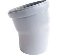 Vinkelrör i plast för sanitetsinstallationer