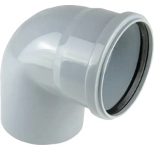 Avloppsrörböj med 90 graders vinkel