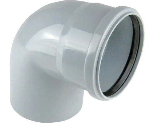 Avloppsrörböj med 90 graders vinkel