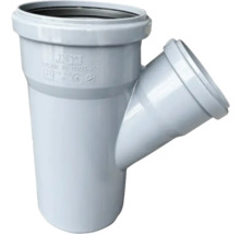 Grenrör av plast, 110/75-45 grader