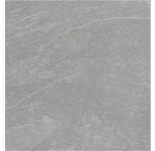 Granitkeramikplatta i grått skifferutseende med strukturerad yta.