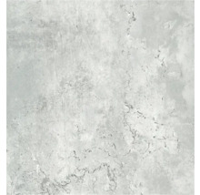 Ljusgrå kakelplatta i betongoptik och stenlook med strukturerad yta och fina sprickor.