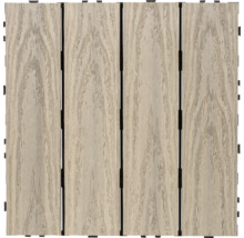 Trädäck med trästruktur