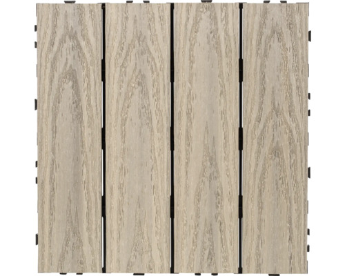 Trädäck med trästruktur