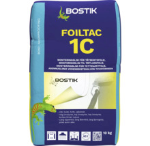 Bostik Logo, Foiltac 1C monteringslim för tätskiktsfolie, 10 kilogram säck, flexibelt, GEV-EMICODE EC1 Plus för mycket låga emissioner.