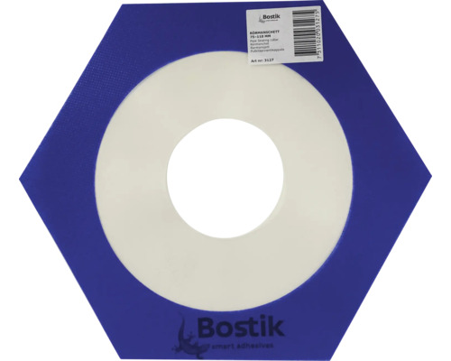 Sexkantig Bostik rörmanschett för 75 till 110 millimeter.