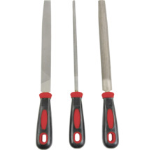 Tre filar med handtag för metallbearbetning