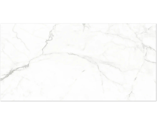 Klinkerplatta med marmorlook och grå ådring för golv och vägg.