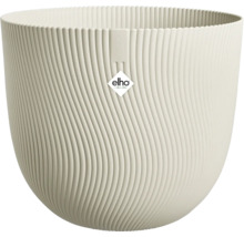 elho blomkruka med vågig räfflad struktur i gräddvit färg.