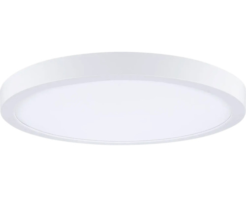 Platt rund LED-taklampa för inomhusbruk.