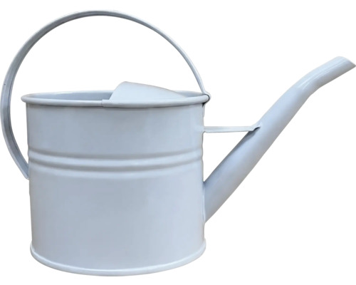Vattenkanna LAFIORA metall 1,25L mouse Vit vattenkanna i metall med handtag och lång pip.