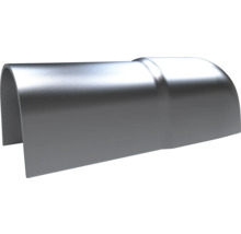 Takränneförbindning i metall, rund form.