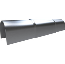 Nockplåt av metall för yttertak.