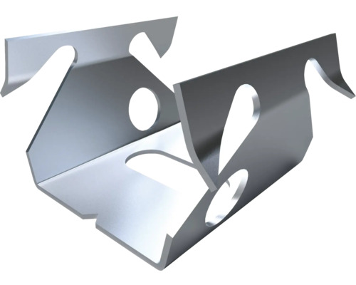 Kabelskydd PMFLEX snabbfäste 16mm 100-pack Fästclips av förzinkat stål för montering av paneler eller profilträ.