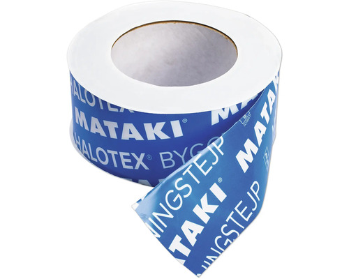 Mataki Halotex byggtejp på rulle för tätning.