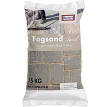 15 kg säck Benders fogsand för marksten, räcker till cirka 5 till 10 kvadratmeter, Benders Logo.