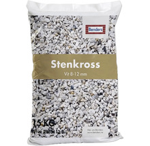 Benders Stenkross vit 8 till 12 millimeter i 15 kilograms säck.