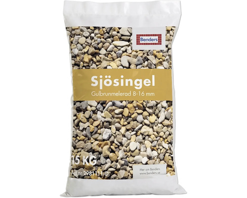 Benders Sjösingel, 8 till 16 millimeter, 15 kilogram. Benders Logo.