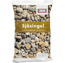 En 15 kilo säck Benders Sjösingel med en storlek på 16 till 32 millimeter.