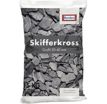 Benders skifferkross grafit med en storlek på 20 till 40 millimeter i en 15 kilograms säck.