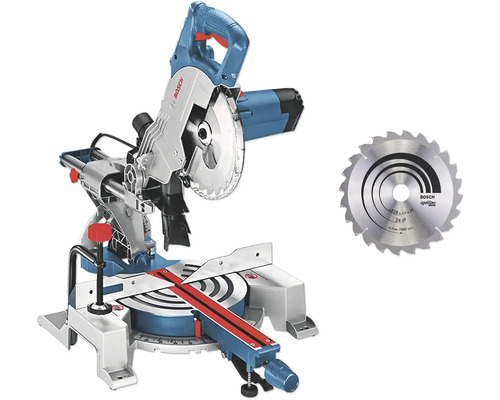 Bosch kap- och geringssåg med extra cirkelsågklinga för trä.