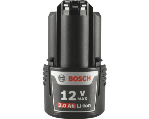 Bosch batteri 12 Volt 3,0 amperetimmar litiumjon.