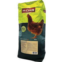Mr. Corn premium hönsfoder 25 kilogram, utan genteknik, tillverkat i Tyskland.