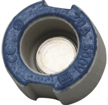 Passring DII av keramik, blå, 20 Ampere, 500 Volt.