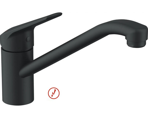 Köksblandare SERIES Enif mattsvart lågtryck Ettgrepps köksblandare i svart matt, lämplig för lågtryck.