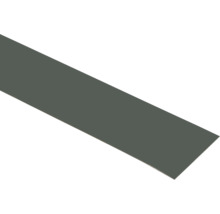 Platt profil av metall eller plast i antracit.