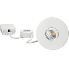 LED-downlight rund inklusive drivdon och kopplingsbox, vit.