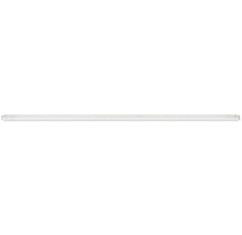 Vitt LED-lysrör med G13-sockel och kontaktstift i båda ändar.