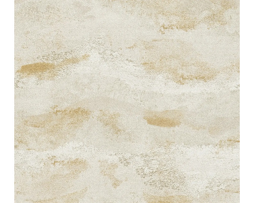Non-woventapet med strukturerad yta och abstrakta beige mönster i stenlook.