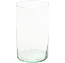 Cylindrisk glasvas, transparent.