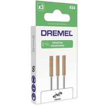 Dremel slipsten 454 med en diameter på 4,8 millimeter för slipning av motorsågskedjor, 3 stycken