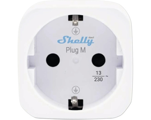 Shelly Plug M smart stickkontakt för Smart Home-system