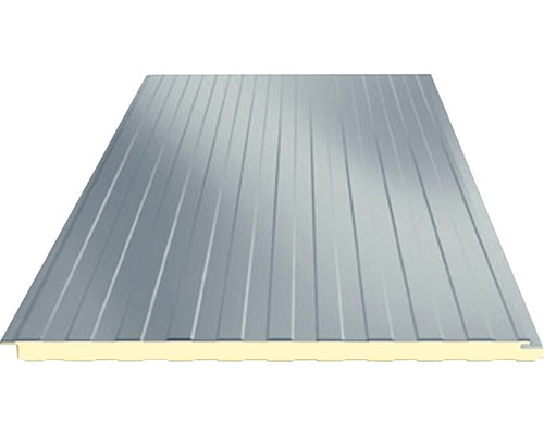 Sandwichpanel vägg PRECIT antracit 3000x1000x40 mm Sandwichpanel vägg PRECIT antracit 3000x1000x40 mm