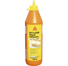 Trälim Sika M1 Floor Wood Adhesive Cascol för not och fjäder, 750 milliliter flaska för inomhusbruk, hållfasthetsklass D3.