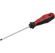Pattfield spårskruvmejsel med ergonomiskt handtag.