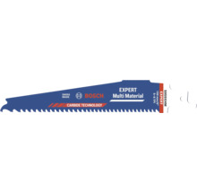 Bosch tigersågsblad S959XHM Expert Multi Material med Carbide Technology, längd 150 millimeter, 6 till 8 tänder per tum. Bosch Logo.