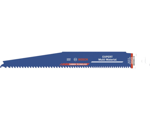 Bosch tigersågsblad Expert Multi Material, Carbide Technology, 225 millimeter, 6 till 8 tänder per tum.
