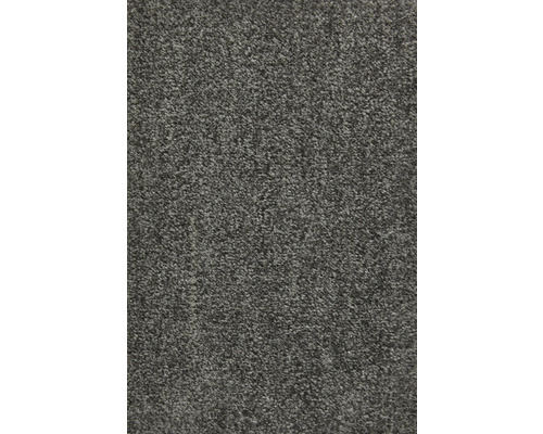 Grå nålfiltmatta med en tät, texturerad yta.