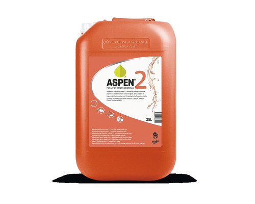 Aspen 2 alkylatbensin för tvåtaktsmotorer i orange 25 liters dunk