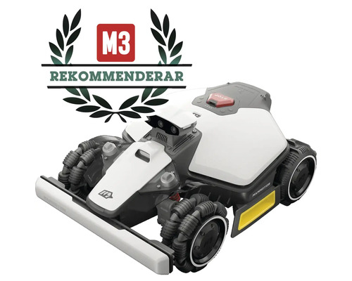 Robotgräsklippare Mammotion Luba 2 AWD med utmärkelsen M3 Rekommenderar.