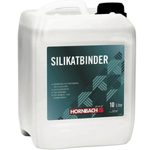 Hornbach silikatbinder 10 liter, grundfärg och förtunning för silikatfärg, diffusionsöppen, för inomhus och utomhus.