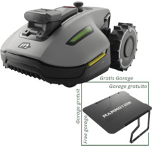 Mammotion robotgräsklippare inklusive gratis garage.