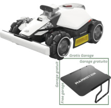 Mammotion robotgräsklippare med fyrhjulsdrift och gratis garage.